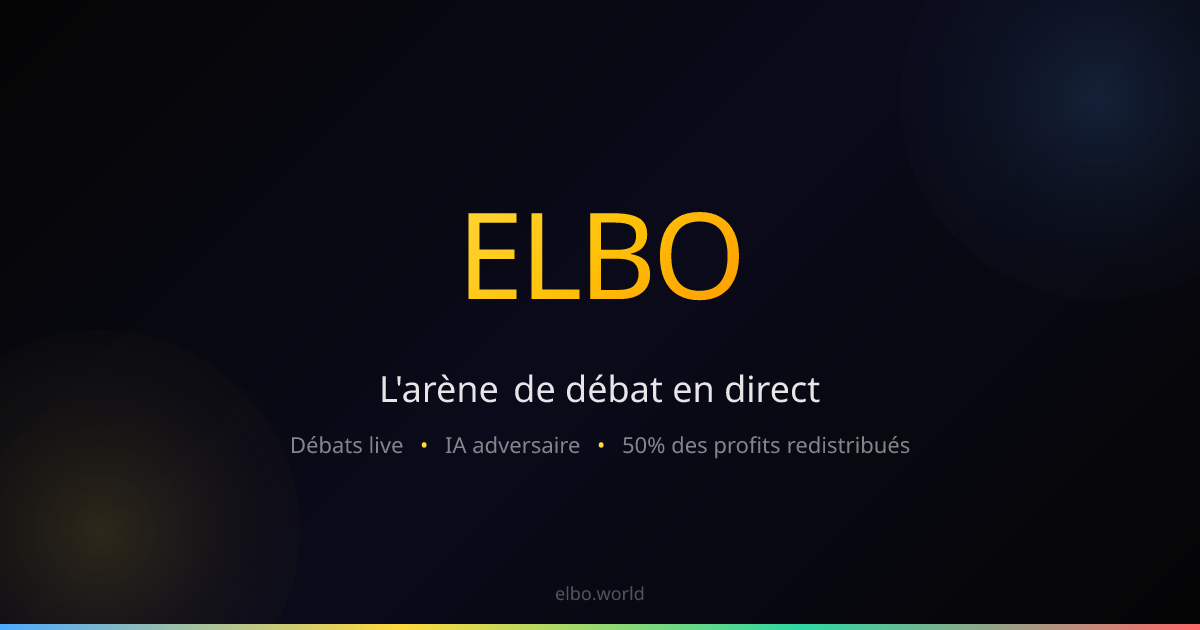 ELBO — Where debates have real value. screenshot 1